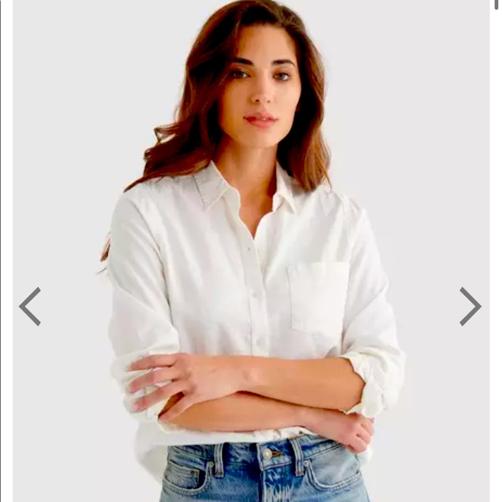 Classic one pocket button down